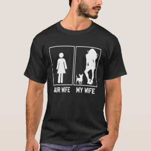 Ihre Ehefrau Meine Ehefrau Chihuahua für Ehemann T-Shirt