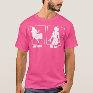 Ihre Ehefrau Meine Ehefrau Gewicht Lifting Funny S T-Shirt