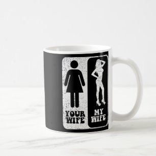 Ihre Ehefrau Meine Ehefrau Hochzeit Ehemann Groom Kaffeetasse