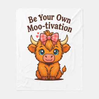 Ihre eigene Mootivation sein Fleecedecke