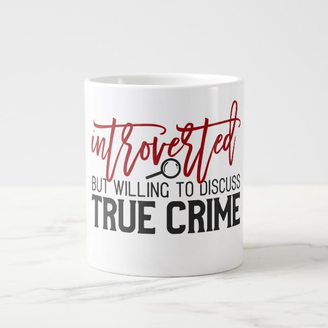 Ihre eigene Riesenkaffee-Tasse behalten oder zu er Jumbo-Tasse (Vorderseite)