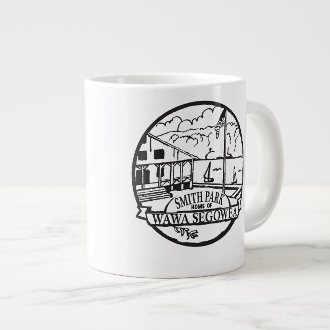 Ihre eigene Smith Park Tasse! Jumbo-Tasse (Vorderseite Rechts)