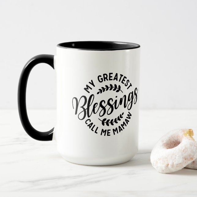 Ihre eigene :-) Tasse behalten oder zu entwerfen (Mit Donut)
