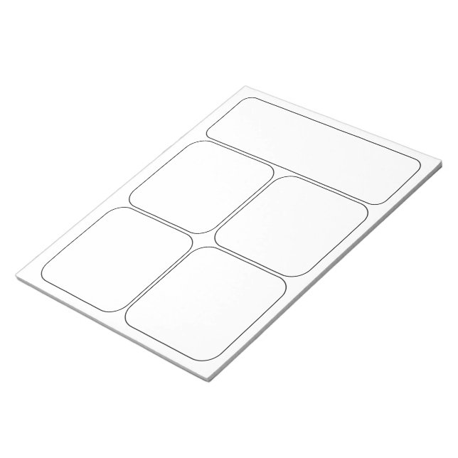 Ihre eigenen Comic und Geschichten gezeichnet - Le Notizblock (angewinkelt)