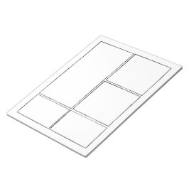 Ihre eigenen Comicen gezeichnet | Leere Comic Buch Notizblock