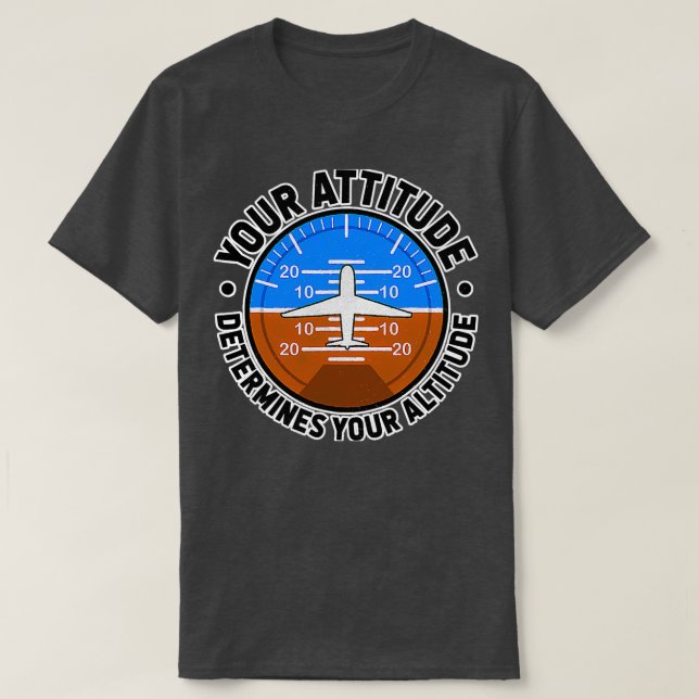 Ihre Einstellung bestimmt Ihre Höhe  T-Shirt (Design vorne)