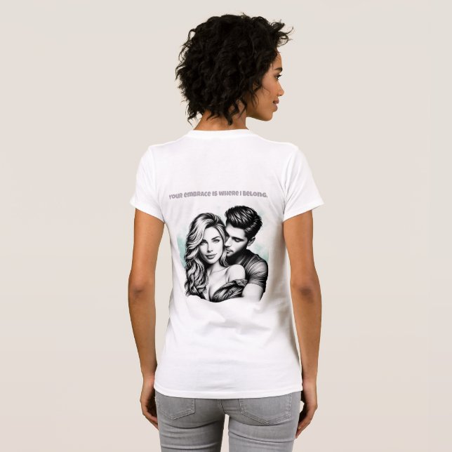 Ihre Embrace T-Shirt (Schwarz voll)