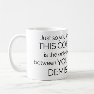 Ihre EndTasse Kaffeetasse