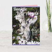 Ihre Engel sind immer bei Ihnen Blume