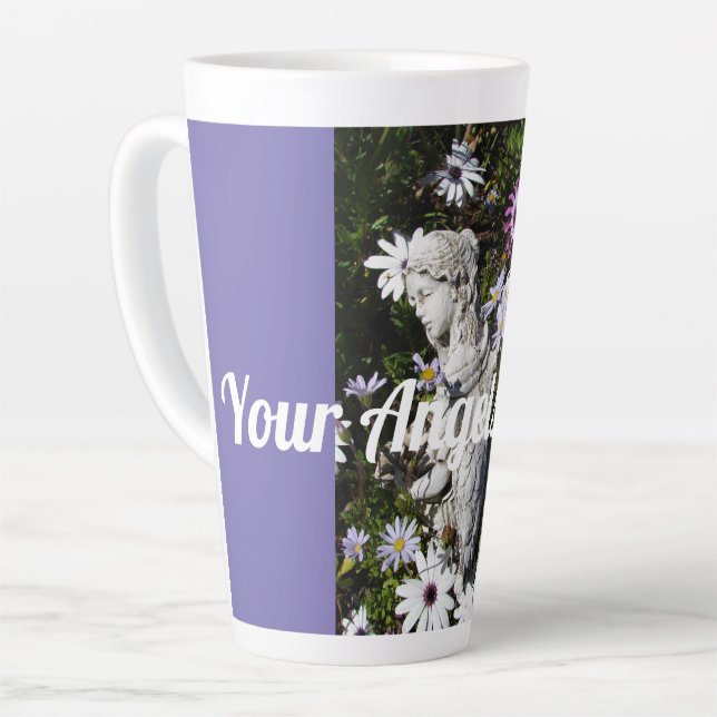 Ihre Engel sind immer bei Ihnen Blumengel Milchtasse (Linke Ecke)