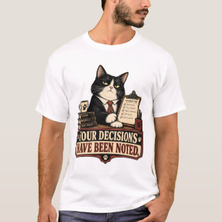 Ihre Entscheidungen wurden zur Kenntnis genommen T-Shirt