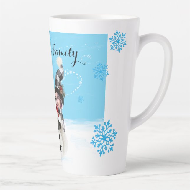 Ihre Familie als Schneeurlaub Milchtasse (Rechts)