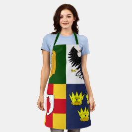 Ihre Farben anzeigen - Waffen in Irland Schürze