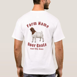 Ihre Farm Boer-Ziegen T-Shirt