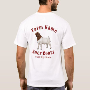 Ihre Farm Boer-Ziegen T-Shirt