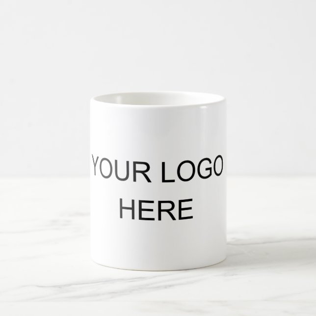 Ihre Firmenlogo-Büro-Tasse addieren Logo Kaffeetasse (Mittel)