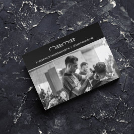 Ihre Foto-Friseursalon-Visitenkarte Visitenkarte