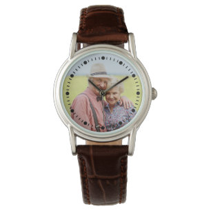 IHRE FOTO-Gewohnheitsuhren Armbanduhr