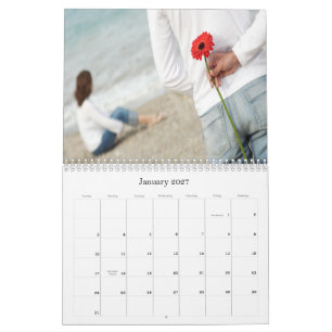 Ihre Fotos auf jedem Seitenkalender Kalender