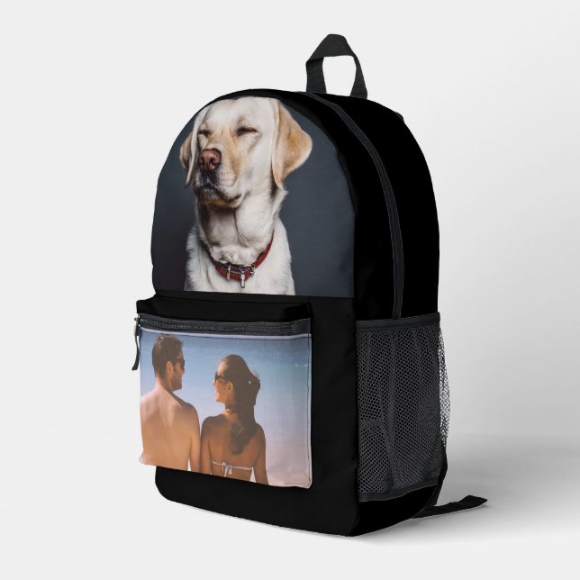 Ihre Fotos Bedruckter Rucksack (Rückseitige Ecke Rechts)