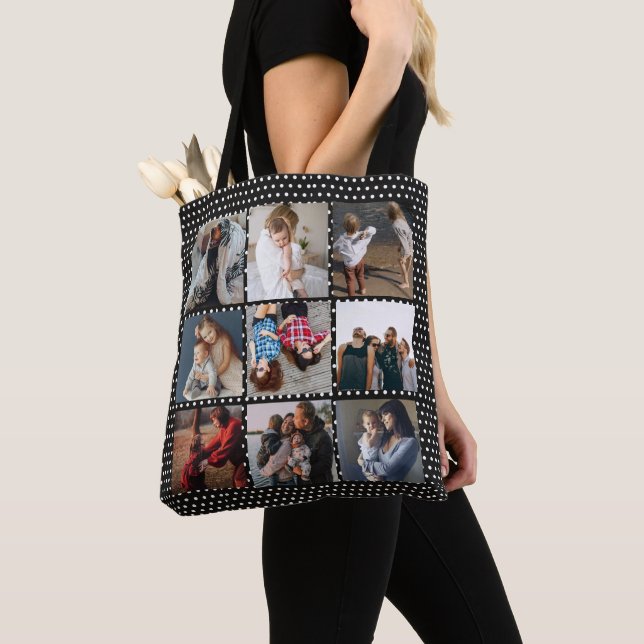 IHRE FOTOS individuelle Collage Vorlage Tote Tasch Tasche (Von Nahem)