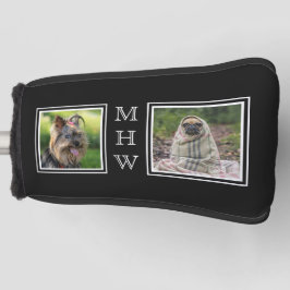 IHRE FOTOS & MONOGRAM-Putter-Abdeckung Golf Headcover