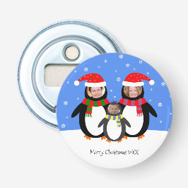Ihre Fotos Winterpinguine Weihnachten Flaschenöffner