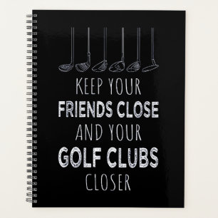 Ihre Freunde Nah und Ihre Golfklubs Naher behalten Planer