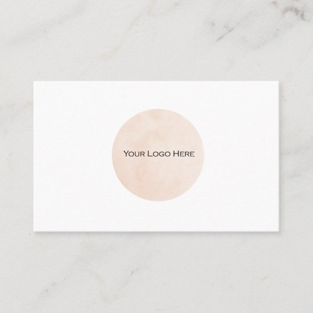 Ihre für Ihr Logo angepasste Visitenkarte (Vorderseite)