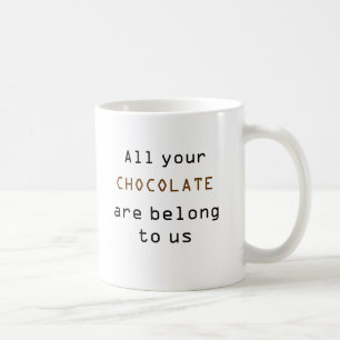 Ihre ganze Schokoladen-Tasse Kaffeetasse