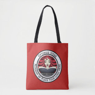Ihre Geschäftslogo hier Gewohnheit farbenreich Tasche