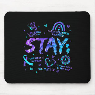 Ihre Geschichte ist noch nicht vorbei Bleiben Sie Mousepad