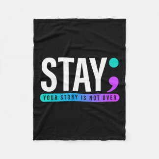 Ihre Geschichte ist noch nicht zu Bleibe Suizidprä Fleecedecke
