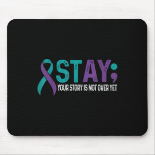 Ihre Geschichte ist noch nicht zu Ende bleibe und Mousepad