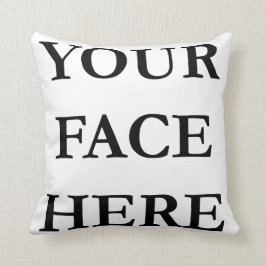 IHRE GESICHTS-Gewohnheit Kissen