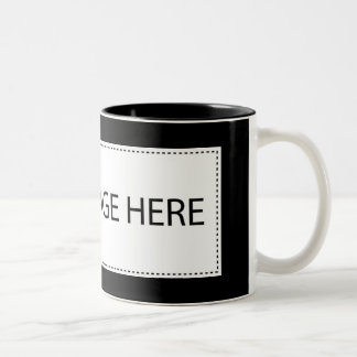 Ihre Gewohnheit 11 Unze Zwei-Ton Tasse