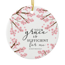 Ihre Gnade ist ausreichend Bibelkirschblüten