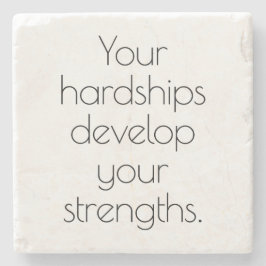 Ihre Hardships Marmorstein Stone Untersetzer