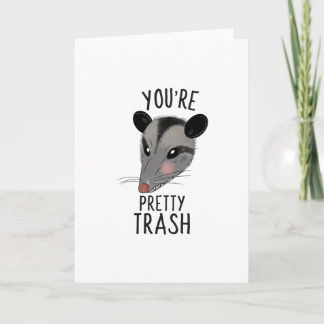 IHRE HÜBSCHE TRASH KARTE