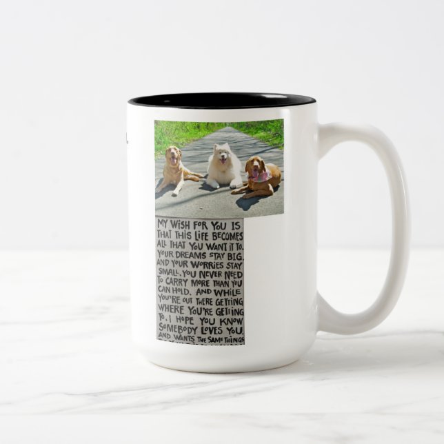 Ihre Hunde wünschen sich für Ihre Tasse (Rechts)
