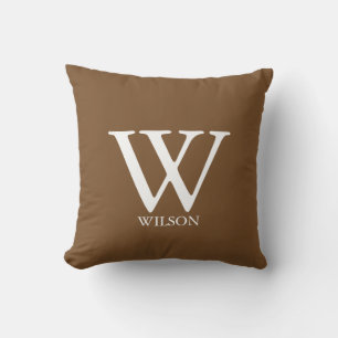 Ihre individuelle Familie mit Monogramm Kissen