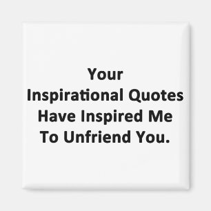 Ihre inspirierend Zitate Magnet