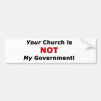Ihre Kirche ist NICHT meine Regierung