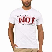 Ihre Kirche ist NICHT unser Regierungs-T - Shirt