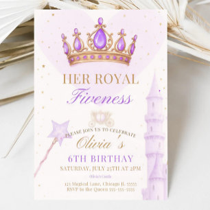 Ihre Königliche Freiheitsprinzessin Birthday lädt Einladung