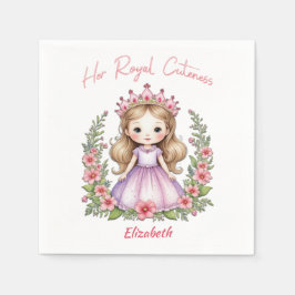 Ihre Königliche Kultur Prinzessin Pink Serviette