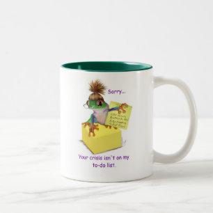 Ihre Krisen-Tasse Zweifarbige Tasse
