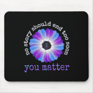 Ihre Lebensprobleme Suizidprävention Aufklärung Da Mousepad