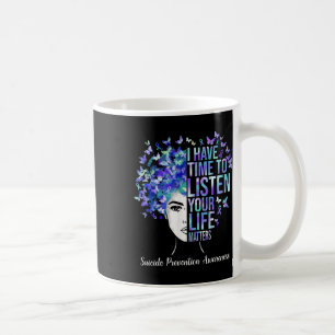 Ihre Lebensprobleme Suizidprävention Bewusstsein f Kaffeetasse