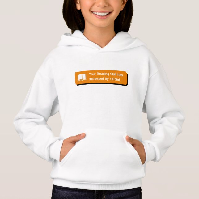 Ihre Lesekompetenz hat zugenommen Hoodie (Vorderseite)